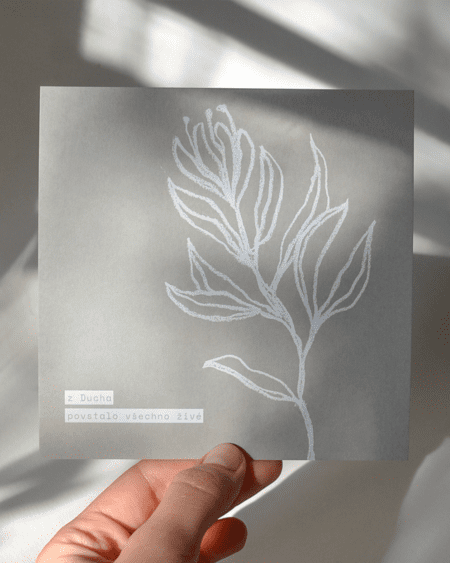 Květina života - pohľadnica | Solí_ze_mě