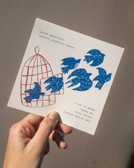 Vyletět – pohlednice | Solí_ze_mě