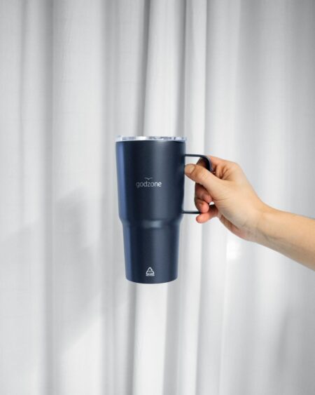 Termo pohár GODZONE MODRÝ – 600 ml