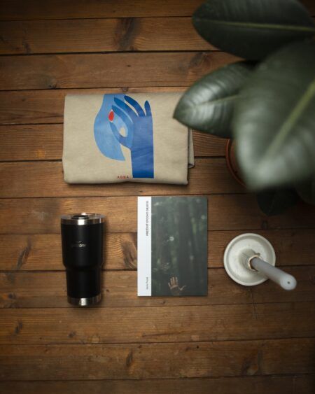 🎄Vianočný set ŽI SVOJU IDENTITU - mikina, termo pohár a kniha Prežívať otcovo objatie