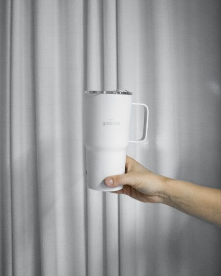 Termo pohár GODZONE BIELY – 600 ml